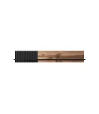 RANDOM P-1 HANGING SHELF, COLOR: WOTAN OAK/BLACK order